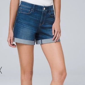 WHBM 5" denim jean shorts
